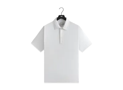Kith &Kin Pima Jersey Short Sleeve Heathrow Polo "White"