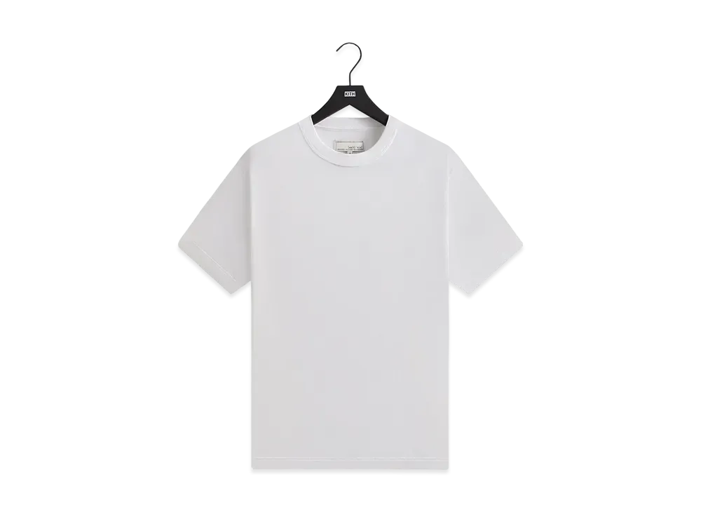 Kith &Kin Pima Jersey Alex Boxy Tee "White"