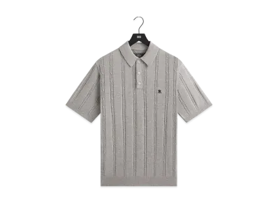 Kith Tilden Polo "Light Heather Grey"