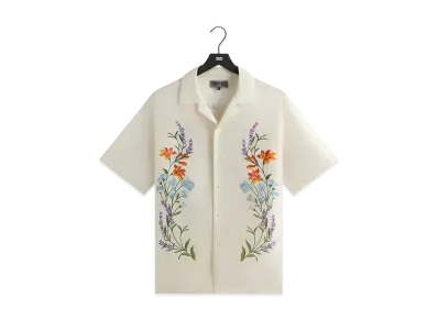 Kith Linen Thompson Camp Collar Shirt "Sandrift"