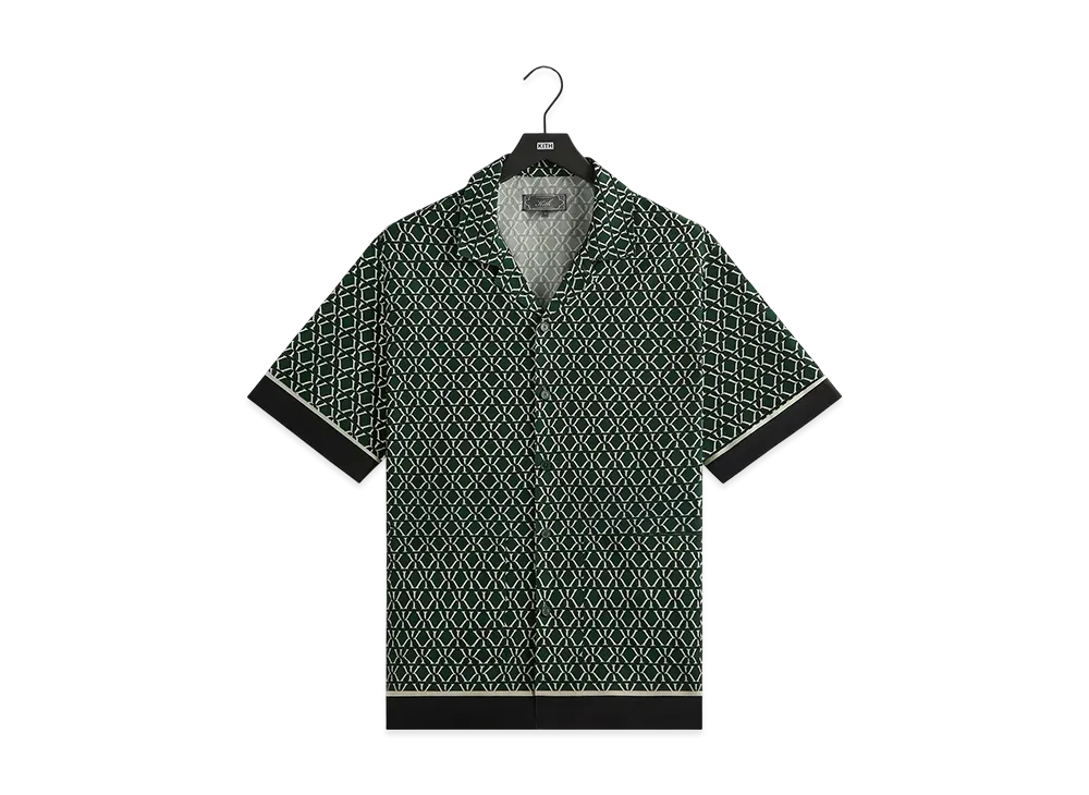 Kith Monogram Crest Reade Shirt "Stadium"