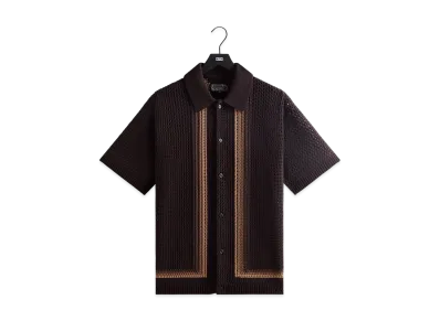 Kith Thompson Crochet Buttondown "Kindling"