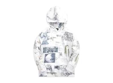 Kith Star Wars Sketches Hoodie "White"