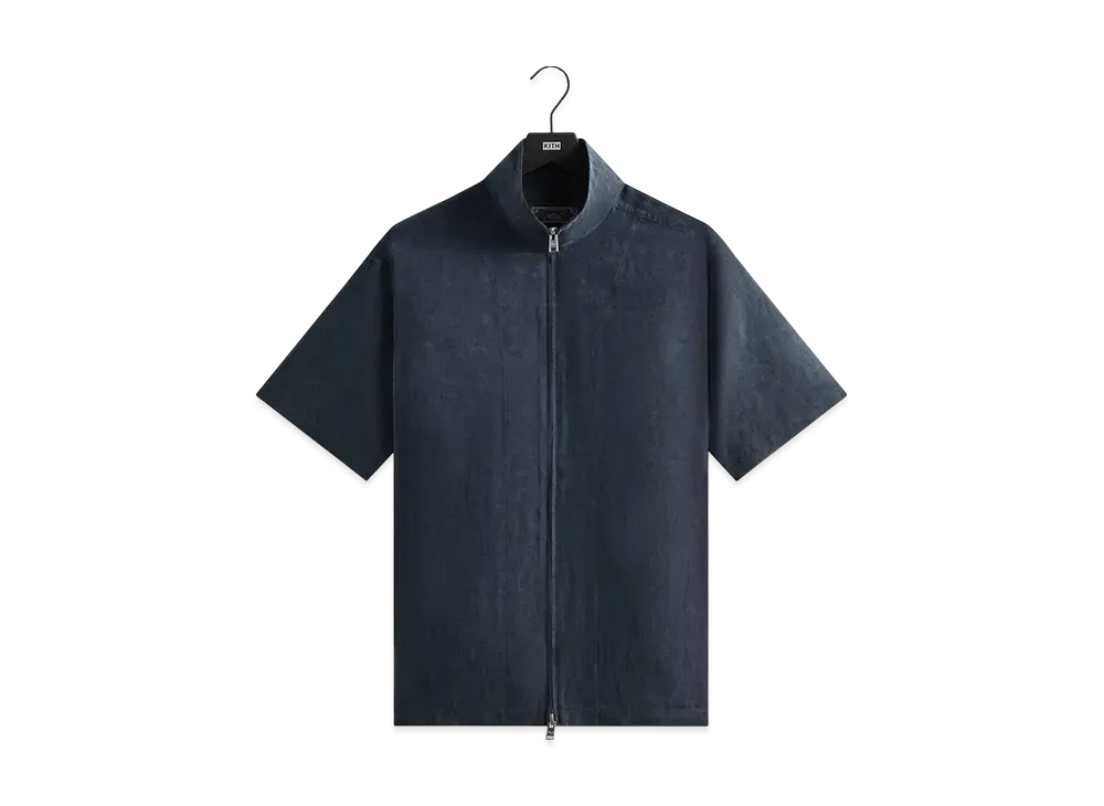 Kith Colton Zip Up Shirt "Nocturnal"