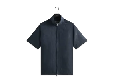 Kith Colton Zip Up Shirt "Nocturnal"