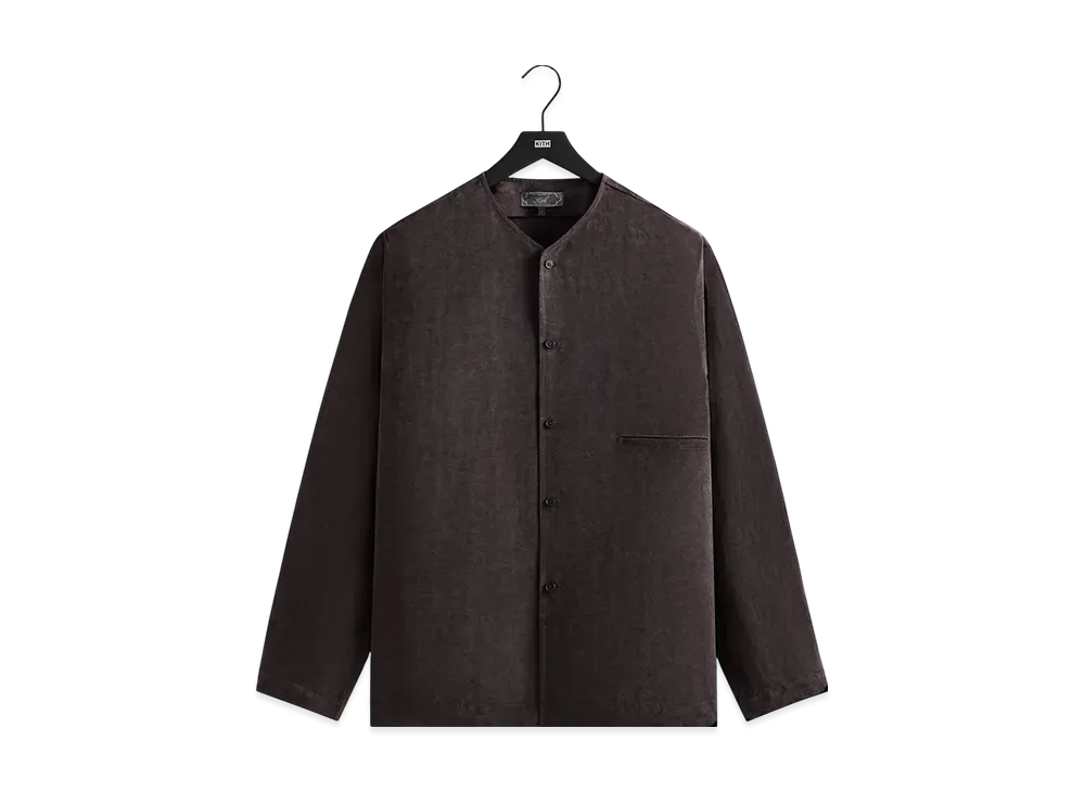 Kith Cupro Linen Caelen Shirt "Kindling"