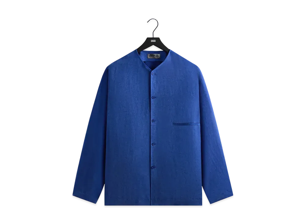 Kith Cupro Linen Caelen Shirt "Current"