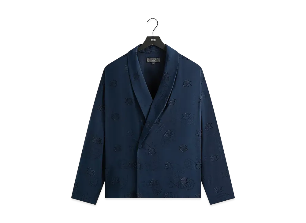 Kith Long Sleeve Thompson Crossover Shirt "Nocturnal"