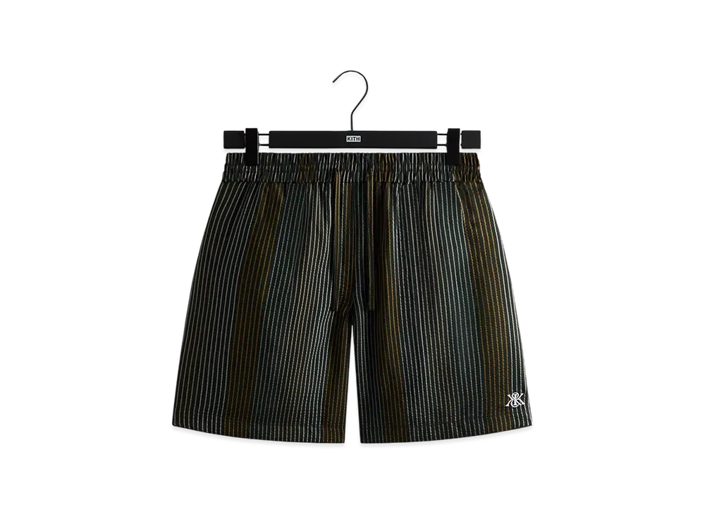 Kith Seersucker Lewis Short "Stadium"