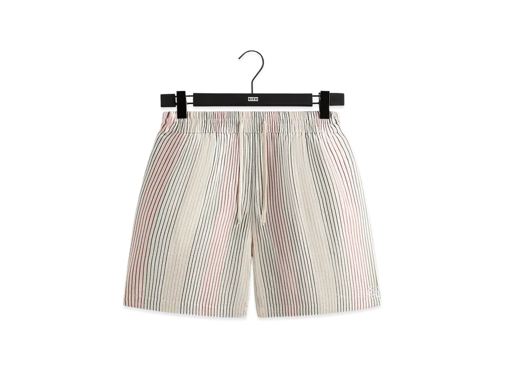 Kith Seersucker Lewis Short "White"