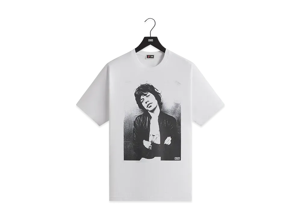 Kith x The Rolling Stones Mick Photo Vintage Tee 