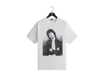 Kith x The Rolling Stones Mick Photo Vintage Tee "White"