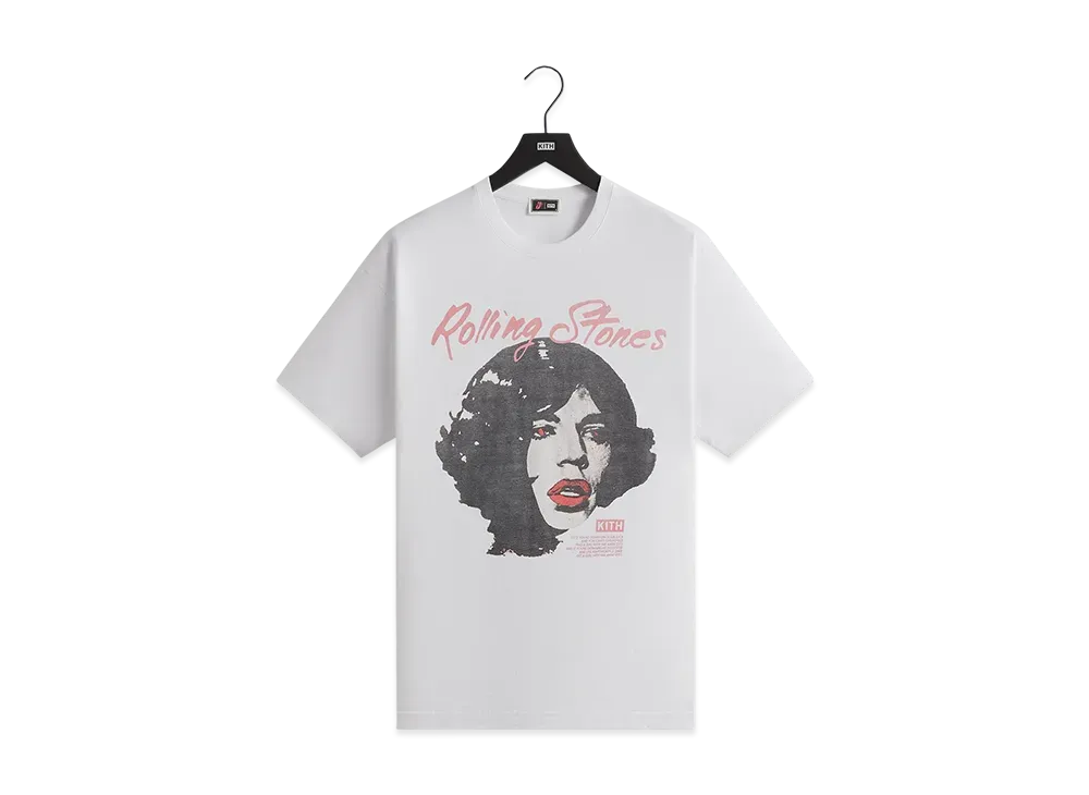 Kith x The Rolling Stones Far Away Eyes Vintage Tee "White"