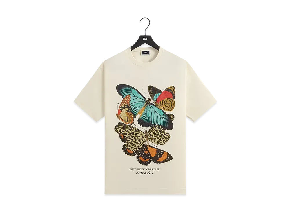 Kith Butterfly Vintage Tee "Sandrift"
