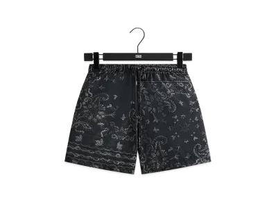 Kith Panelled Bandana Ashton Swim Short "Black"