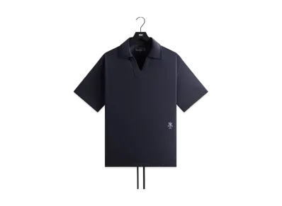 Kith Washed Denim Short Sleeve Glen Pullover "Nocturnal"