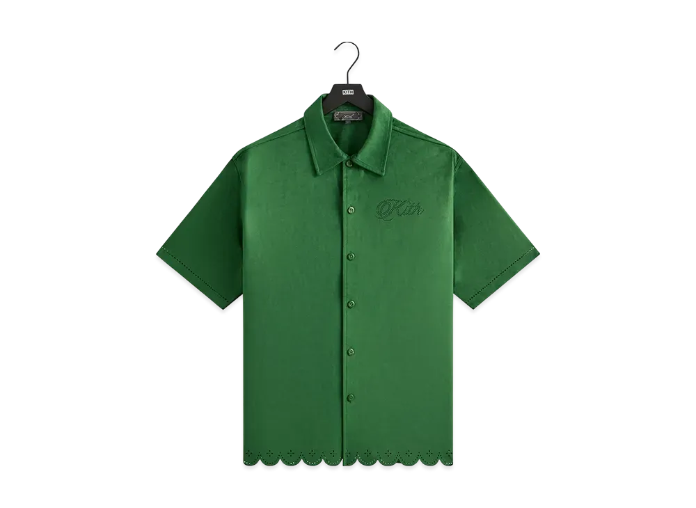 Kith Isaac Microsuede Buttondown "Direction"