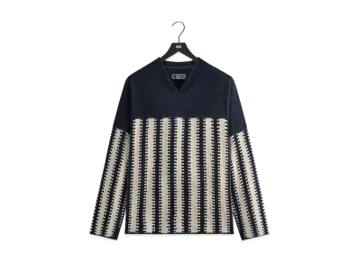 Kith Long Sleeve Crochet Malik Jersey "Nocturnal"