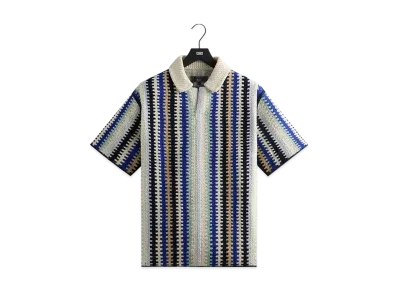 Kith Short Sleeve Keyon Crochet Pullover "Multi"