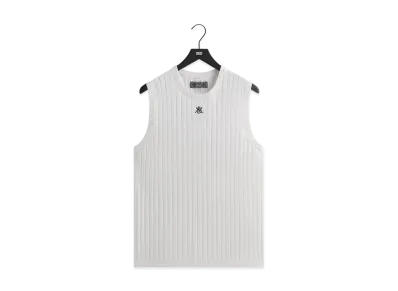 Kith Rhys Knit Stripe Vest "White"