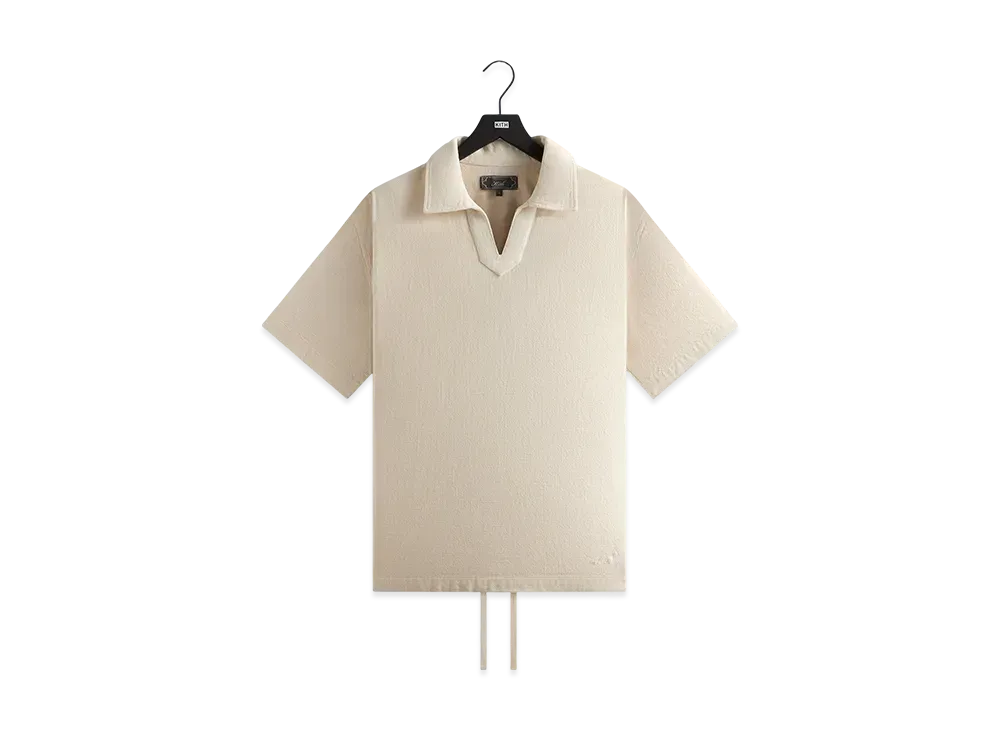 Kith Soft Woven Short Sleeve Glen Pullover "Kith"