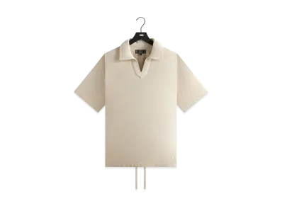 Kith Soft Woven Short Sleeve Glen Pullover "Kith"