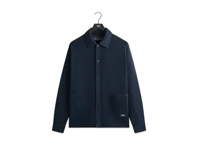 Kith Terry Boxy Collared Overshirt "Nocturnal"