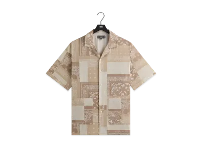 Kith Silk Lyocell Bandana Reade Shirt "Canvas"