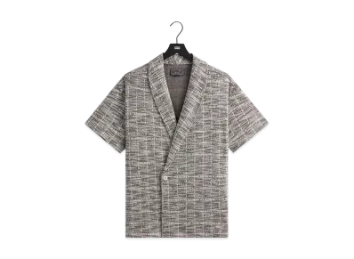 Kith Tweed Short Sleeve Thompson Crossover Shirt "Kindling"