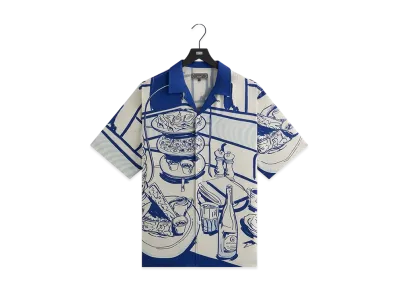 Kith Still Life Short Sleeve Thompson Camp Collar Shirt "Current"