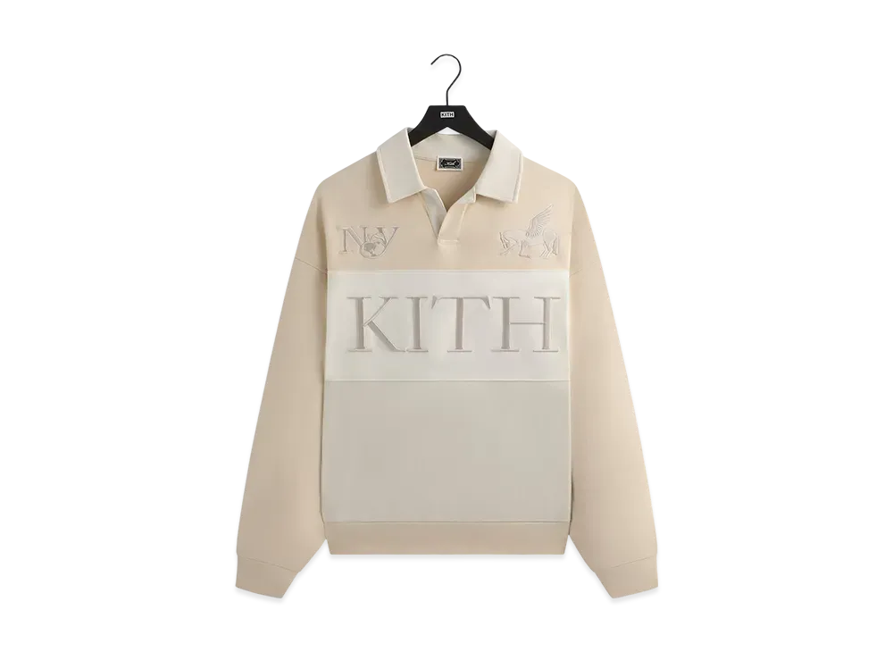 Kith Rugby Nelson Collared Pullover "Veil"