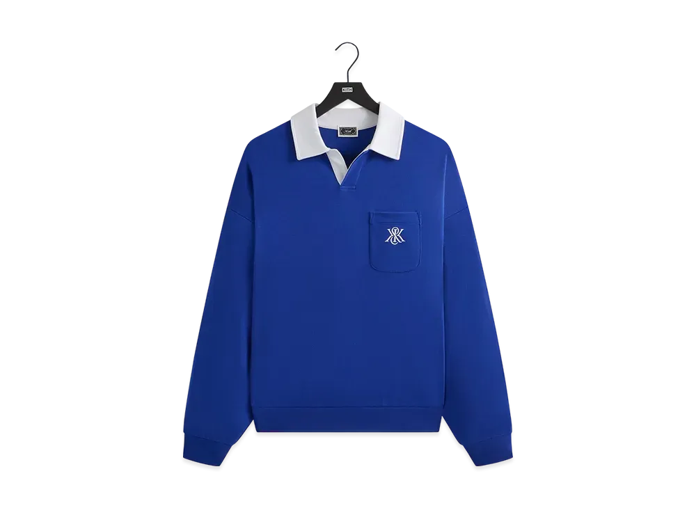 Kith Pegasus Crest Nelson Collared Pullover "Cyclone"