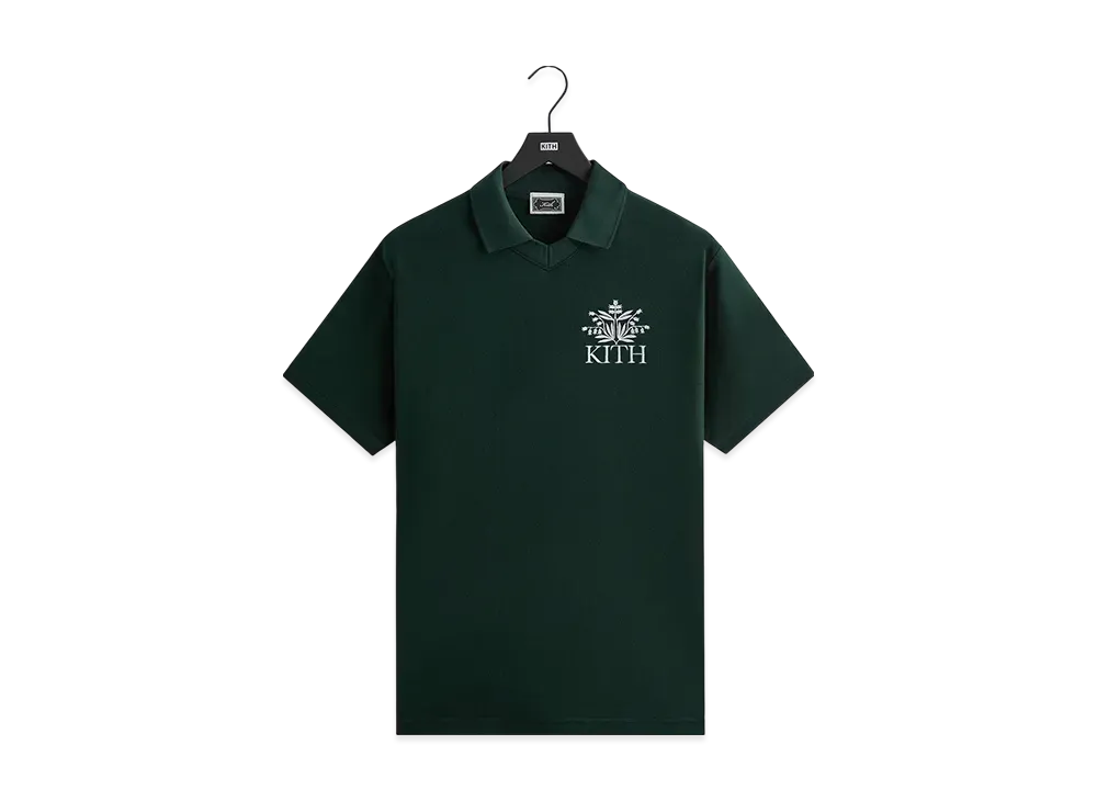 Kith Pique Short Sleeve Tap In Polo "Stadium"