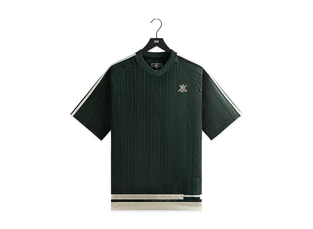 Kith Leon Short Sleeve Lace Combo Jersey "Stadium"