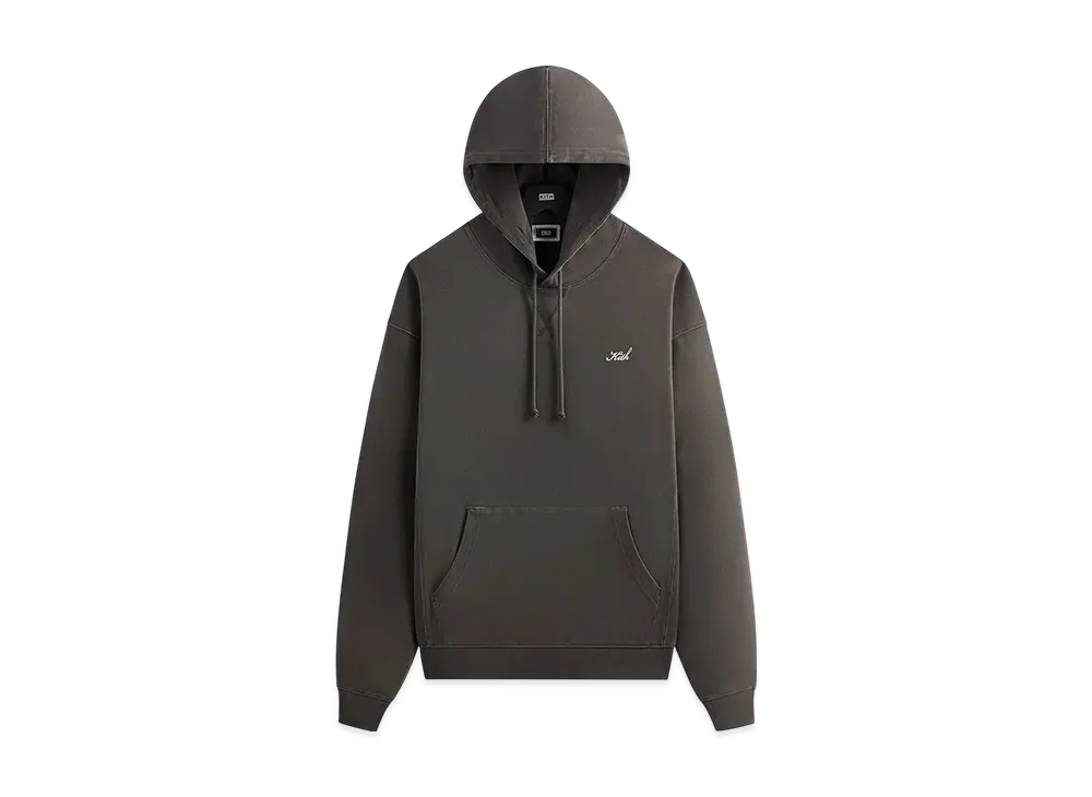 Kith Crystal Wash Interlock Williams III Hoodie "Somber"