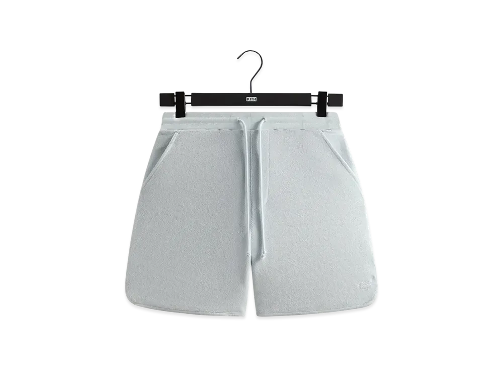 Kith Plush Terry Jordan Short "Light Indigo"