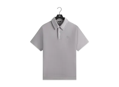 Kith Crystal Wash Interlock Graham Polo "Float"