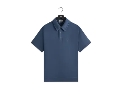 Kith Crystal Wash Interlock Graham Polo "Mystery"