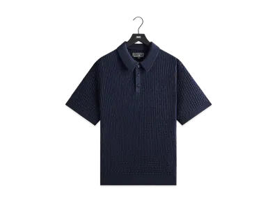 Kith Basketweave Tilden Polo "Nocturnal"
