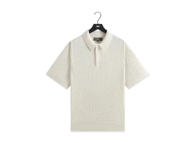Kith Basketweave Tilden Polo "Sandrift"