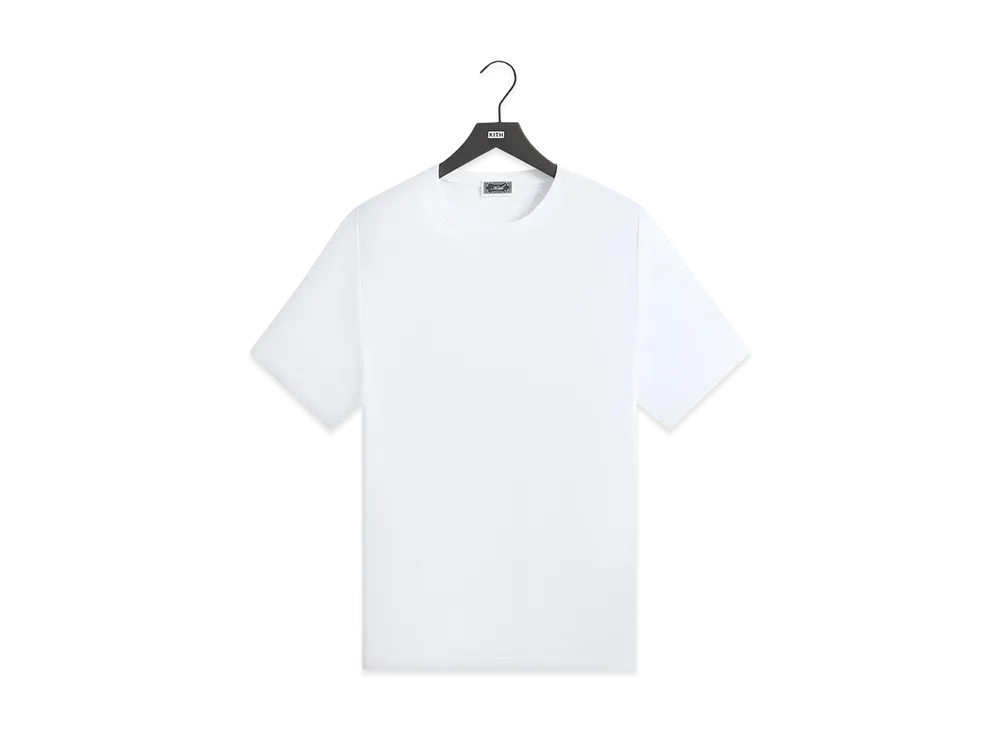 Kith Pointelle Mesh Heathrow Tee "White"