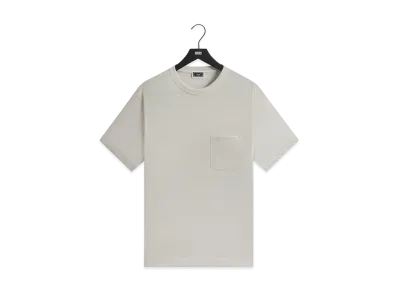 Kith Pointelle Mesh Leonard Pocket Tee "Concrete"