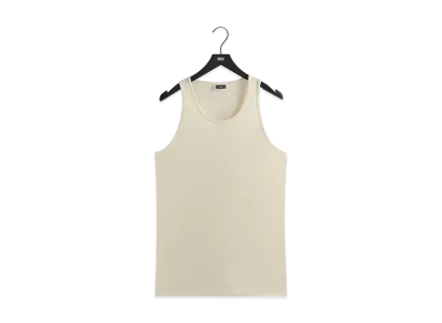 Kith Pointelle Mesh Spencer Tank "Sandrift"