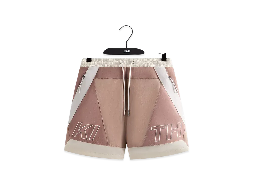 Kith Washed Turbo Short "Dusty Mauve"