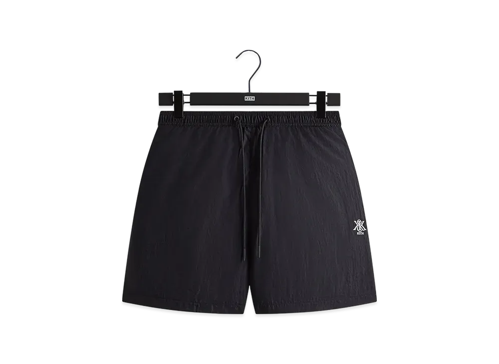 Kith Garment Washed Nylon Active Swim Short "Ink"
