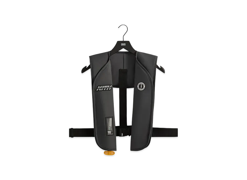 Kith x Cigarette Racing x Mustang Survival MIT 100 Convertible A/M Inflatable PFD PH "Black"