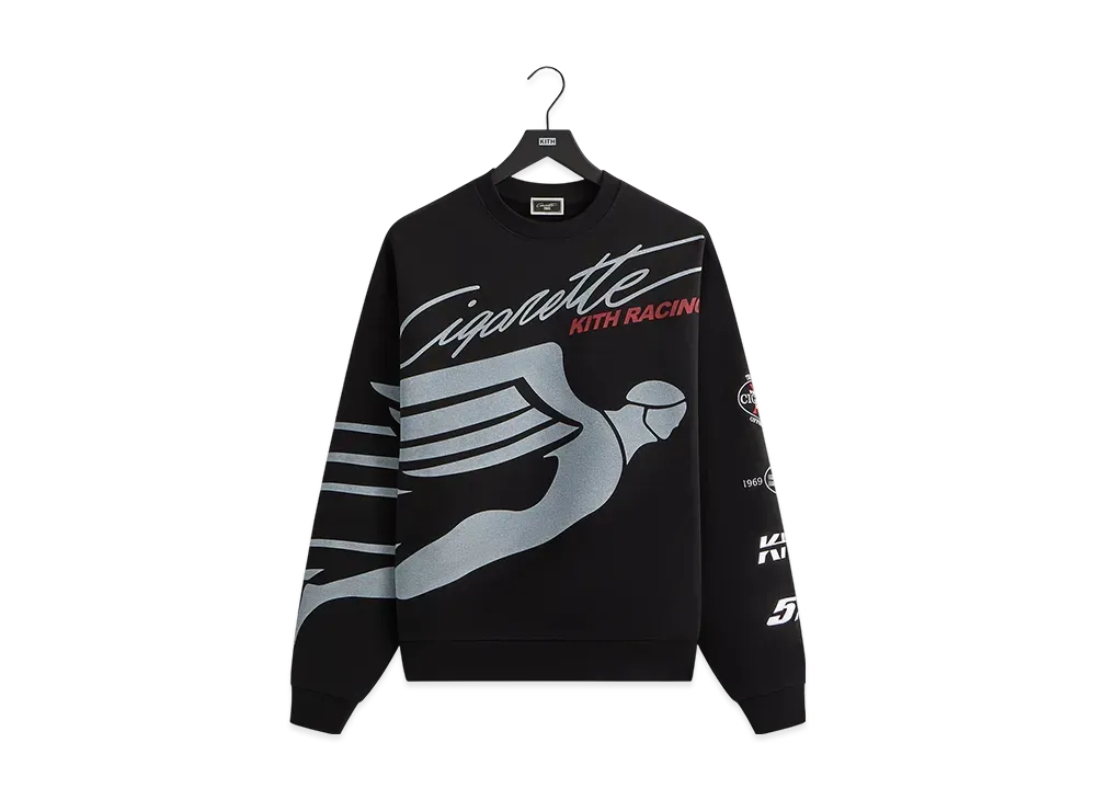 Kith x Cigarette Racing 515 Nelson Crewneck "Black"