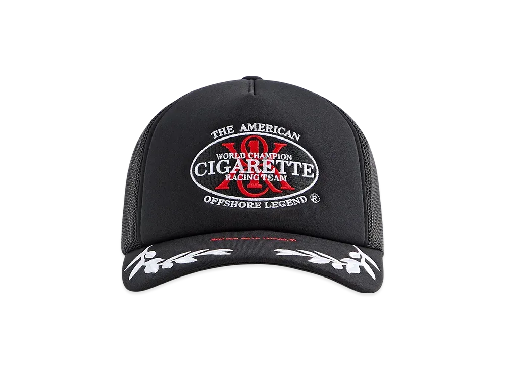 Kith x Cigarette Nolan Trucker Hat "Black"