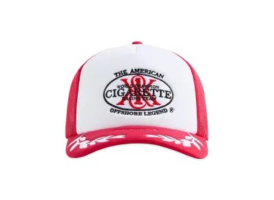 Kith x Cigarette Nolan Trucker Hat "Cinnabar"