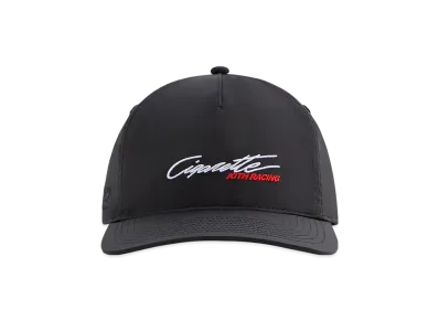 Kith x Cigarette Wrinkle Nylon Bay Low Pinch Crown Snapback "Black"